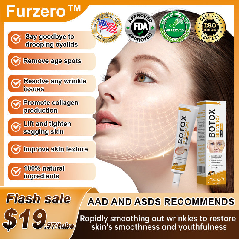 🐝👩⚕️Made and Shipped from Australia✨Furzero™ Botox Bee Venom Wrinkle Removal Cream-🔥LAST DAY 70% OFF