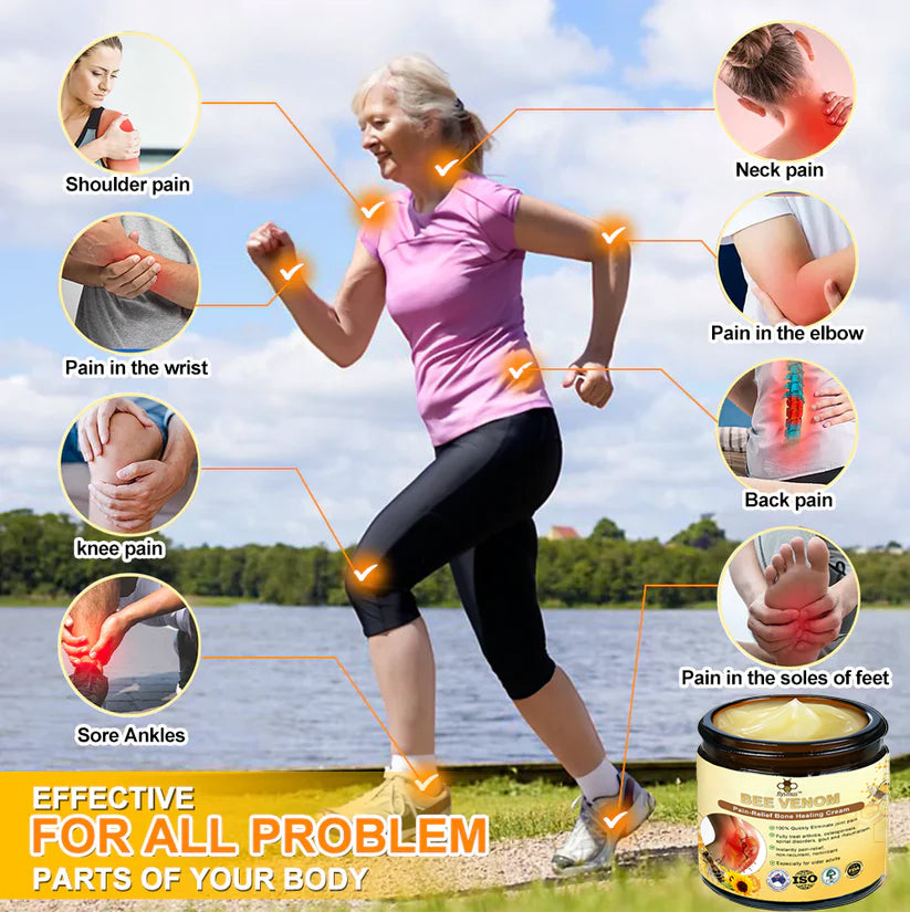 💧🇦🇺Official Store: flysmus™ Bee-Venom Pain-Relief Bone Healing Cream👨⚕️Therapeutic Goods Administration (TGA) Certified