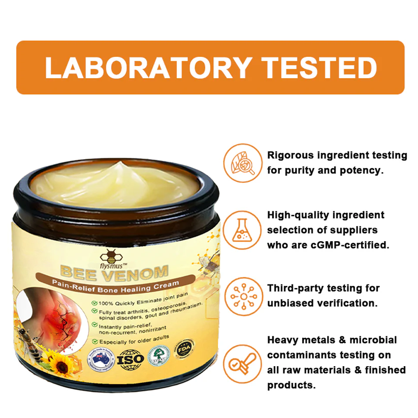 💧🇦🇺Official Store: flysmus™ Bee-Venom Pain-Relief Bone Healing Cream👨⚕️Therapeutic Goods Administration (TGA) Certified