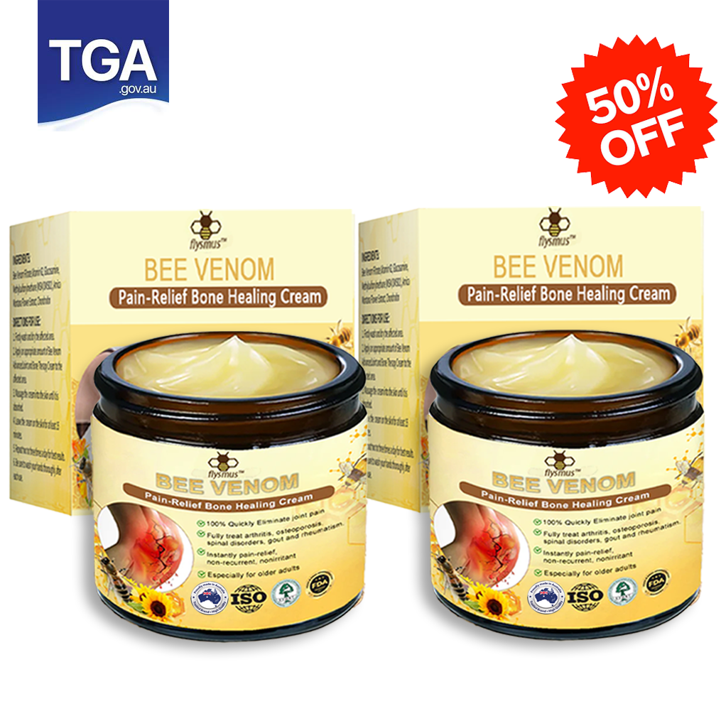 💧🇦🇺Official Store: flysmus™ Bee-Venom Pain-Relief Bone Healing Cream👨⚕️Therapeutic Goods Administration (TGA) Certified