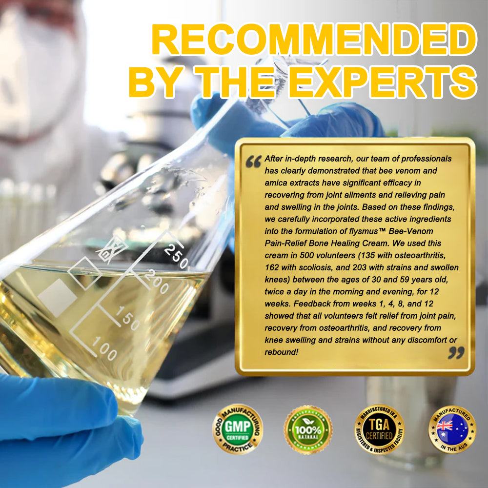 🇦🇺💫Official Store: flysmus™ Bee-Venom Pain-Relief Bone Healing Cream👨⚕️Therapeutic Goods Administration (TGA) Certified