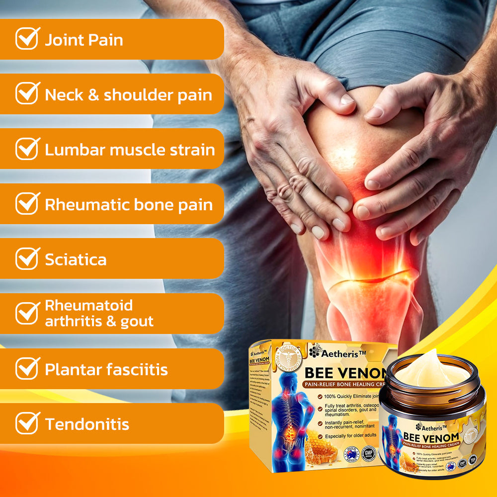 ❤️🔥Aetheris™ Bee Venom Instant Ultra Strength Pain Relief Therapy Cream🇦🇺(ARA Approved)