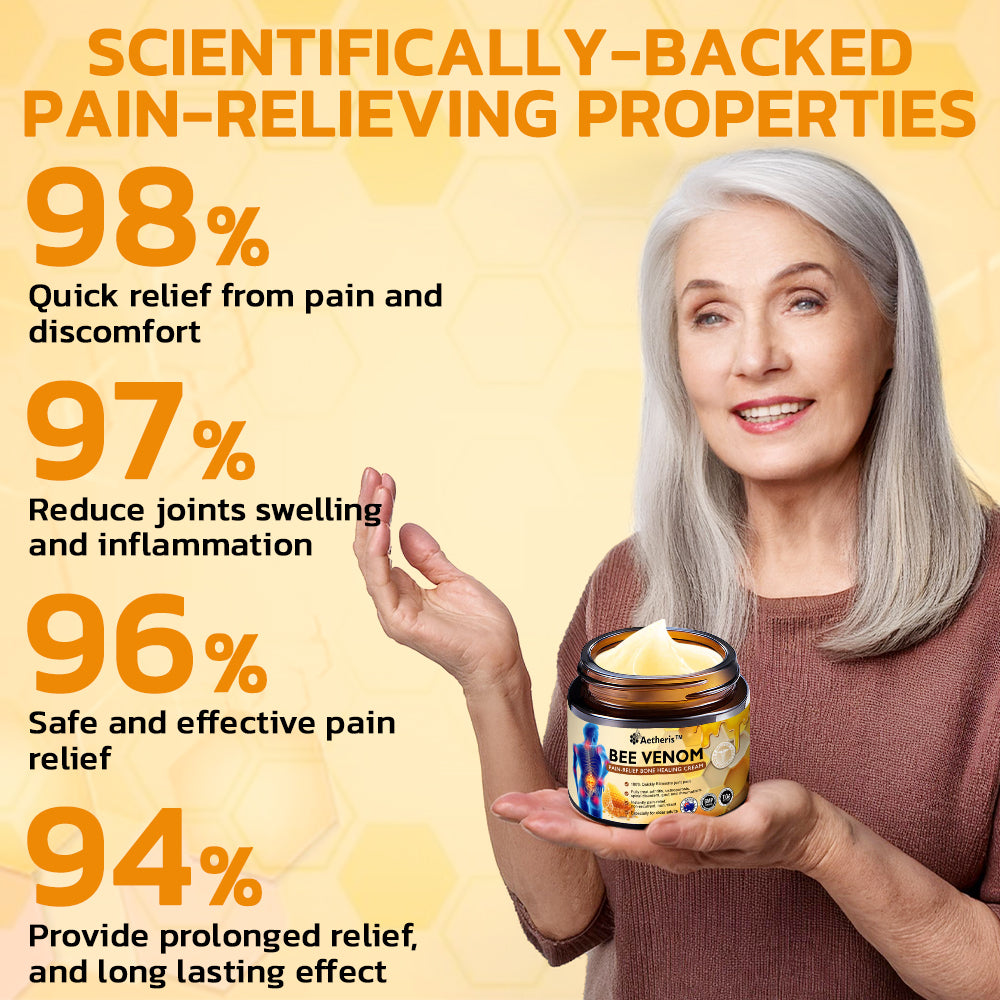 ❤️🔥Aetheris™ Bee Venom Instant Ultra Strength Pain Relief Therapy Cream🇦🇺(ARA Approved)