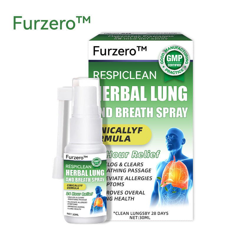 1-5x Breath Detox Herbal Lung Cleansing Spray-30ml
