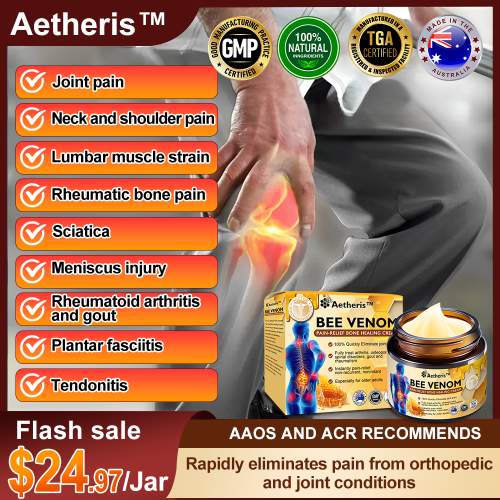 🔥Aetheris™ Bee Venom Instant Ultra Strength Pain Relief Therapy Cream