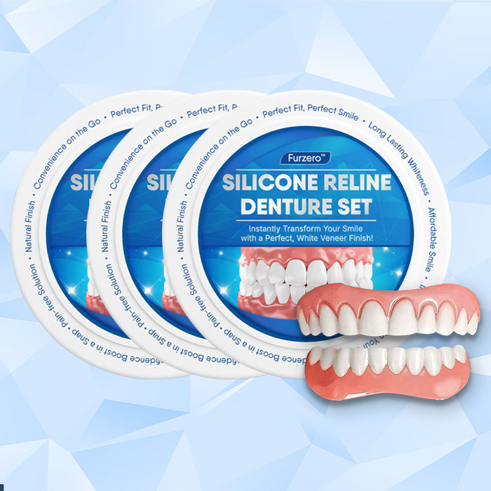 Furzero™ Silicone-Reline Denture Set🦷