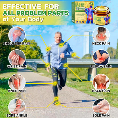 🤸‍♀️Flysmus™ Bee Venom BPC-157 5mins Pain Relief Bone Healing Cream🇦🇺Australian Orthopaedic Association(AOA)Approved✅Reducing joint swelling, pain, stiffness, redness, warmth, soreness and joint fatigue