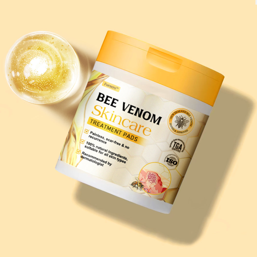 ⭐️Furzero™ Bee Venom Skincare Treatment Pads (👩🏼⚕️AAD Recommended)