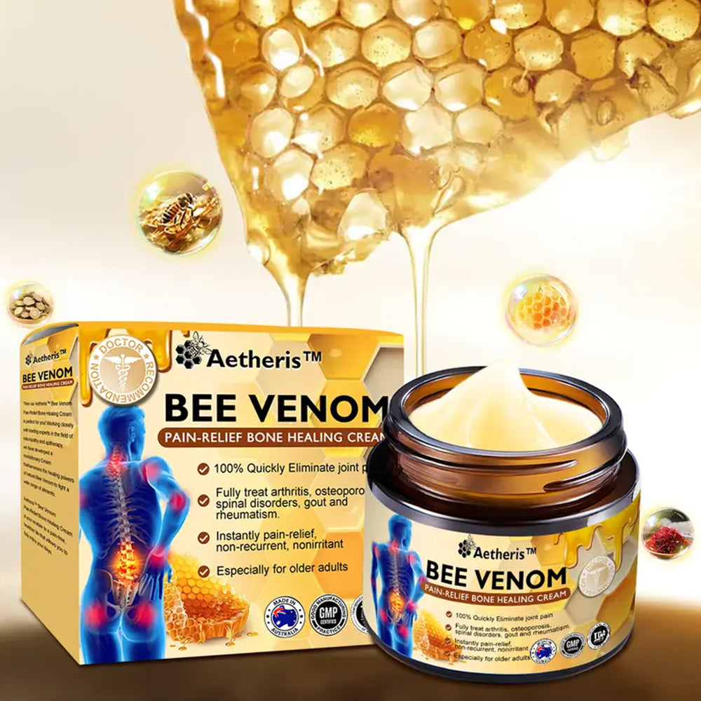 ❤️‍🔥🇦🇺Aetheris™ Bee Venom Instant Ultra Strength Pain Relief Therapy Cream🇦🇺(TGA Approved)