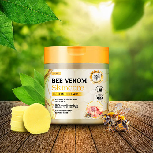 ⭐️Furzero™ Bee Venom Skincare Treatment Pads (👩🏼⚕️AAD Recommended)