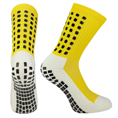 Anti Slip Grip Football Socks Nylon Silicone Suction Cup Non Slip Soccer Socks Men Women Sports Baseball Rugby Cycling Socks