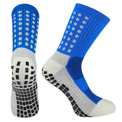 Anti Slip Grip Football Socks Nylon Silicone Suction Cup Non Slip Soccer Socks Men Women Sports Baseball Rugby Cycling Socks