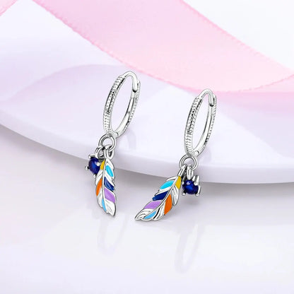 MULA 1PC Hoop Earrings Silver Plated Women Fashion Jewelry Gift For Party Anniversary