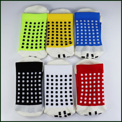 Anti Slip Grip Football Socks Nylon Silicone Suction Cup Non Slip Soccer Socks Men Women Sports Baseball Rugby Cycling Socks