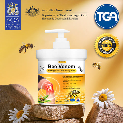 🇦🇺 💦Furzero™ Bee Venom Pain Suppression Joint Healing Cream (👩🏼‍⚕️AOA Recommended)