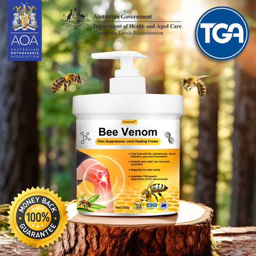 🇦🇺 🌟Furzero™ Bee Venom Pain Suppression Joint Healing Cream (👩🏼‍⚕️AOA Recommended)