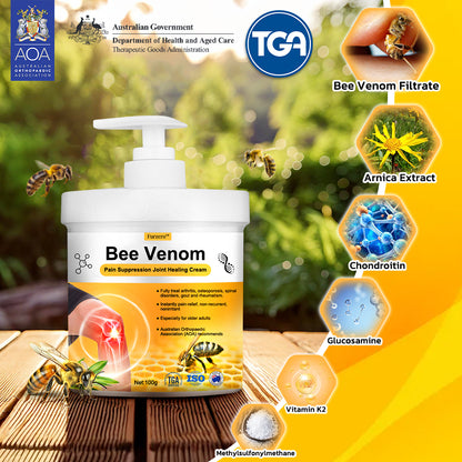 🇦🇺 🌱Furzero™ Bee Venom Pain Suppression Joint Healing Cream (👩🏼‍⚕️AOA Recommended)