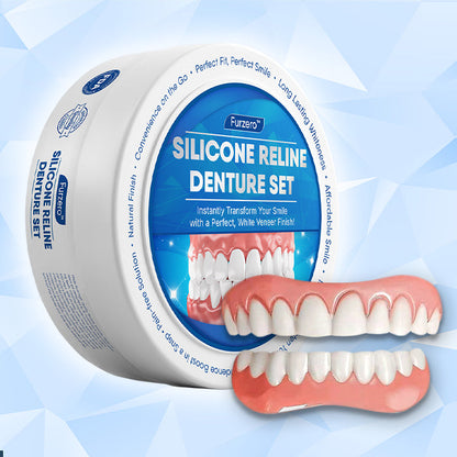 Furzero™ Silicone-Reline Denture Set🦷