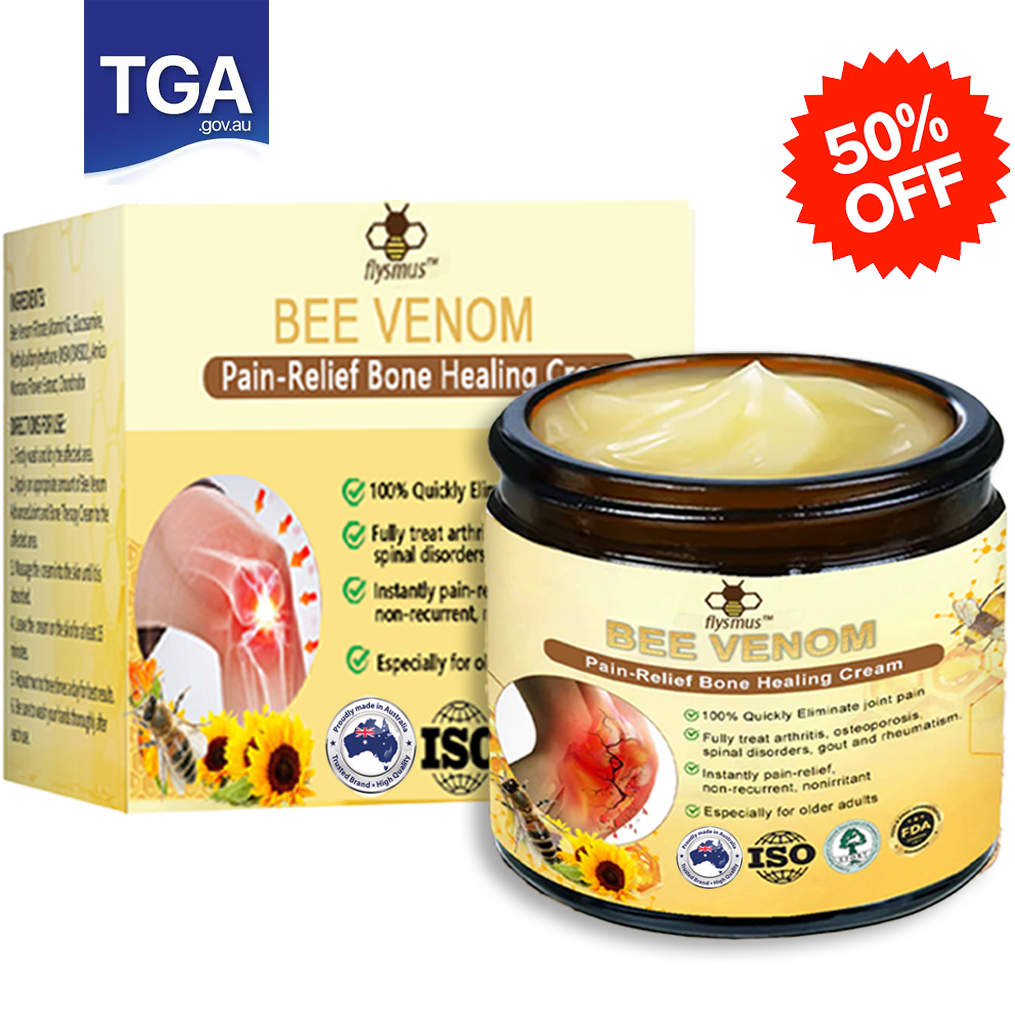 🇦🇺🇦🇺🎄Official Store: flysmus™ Bee-Venom Pain-Relief Bone Healing Cream👨‍⚕️Therapeutic Goods Administration (TGA) Certified