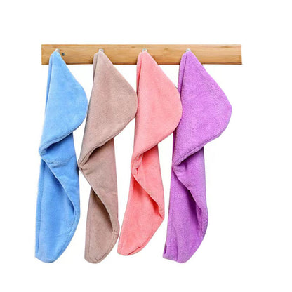 Quick-drying and absorbent ionic hair towel