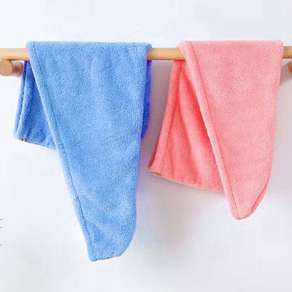 Quick-drying and absorbent ionic hair towel